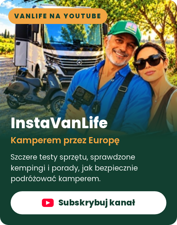InstaVanLife – kanał o podróżach kamperem na YouTube